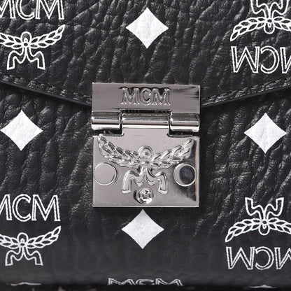 MCM Visetos Patricia Wallet On Chain Black 11 of 14