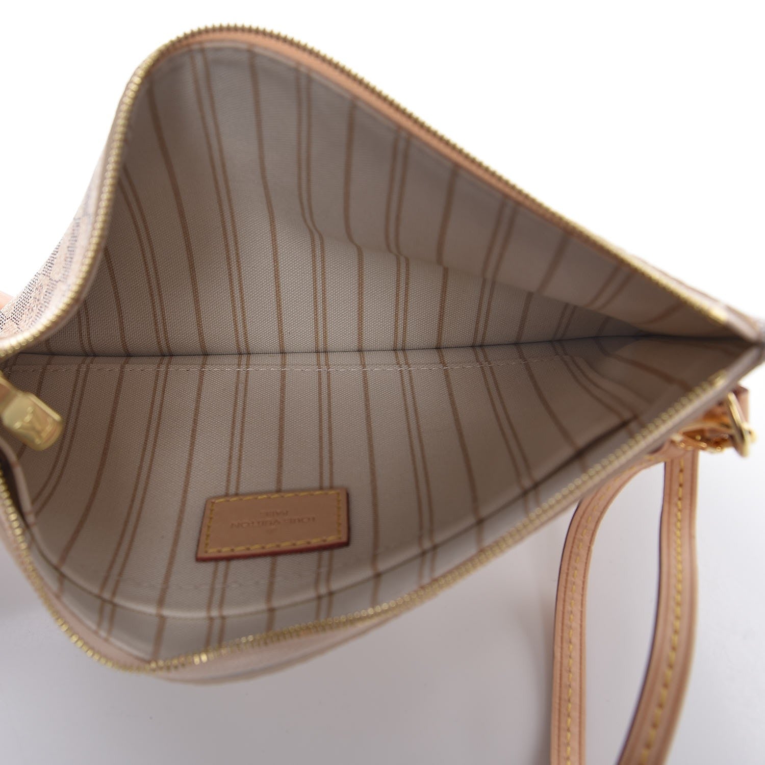 Louis Vuitton Damier Azur Neverfull MM GM Pochette 5 of 8