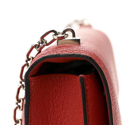 Hermes Chevre Mysore Mini Verrou Chaine Bag Rouge Tomate 12 of 12