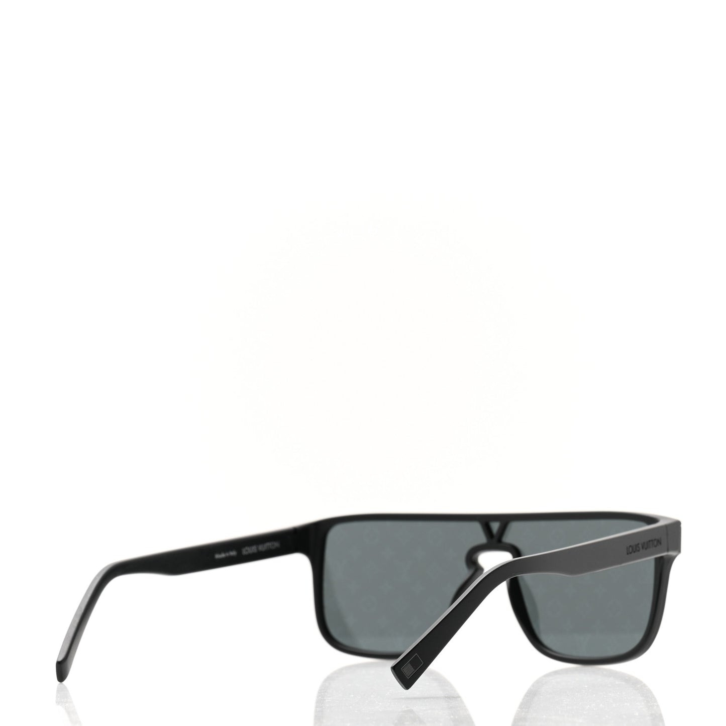 Acetate LV Waimea Square Sunglasses Z1082W Black