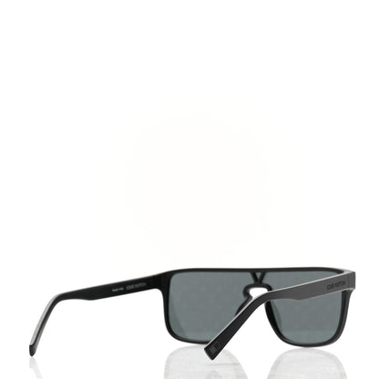 Louis Vuitton Acetate LV Waimea Square Sunglasses Z1082W Black 4 of 7