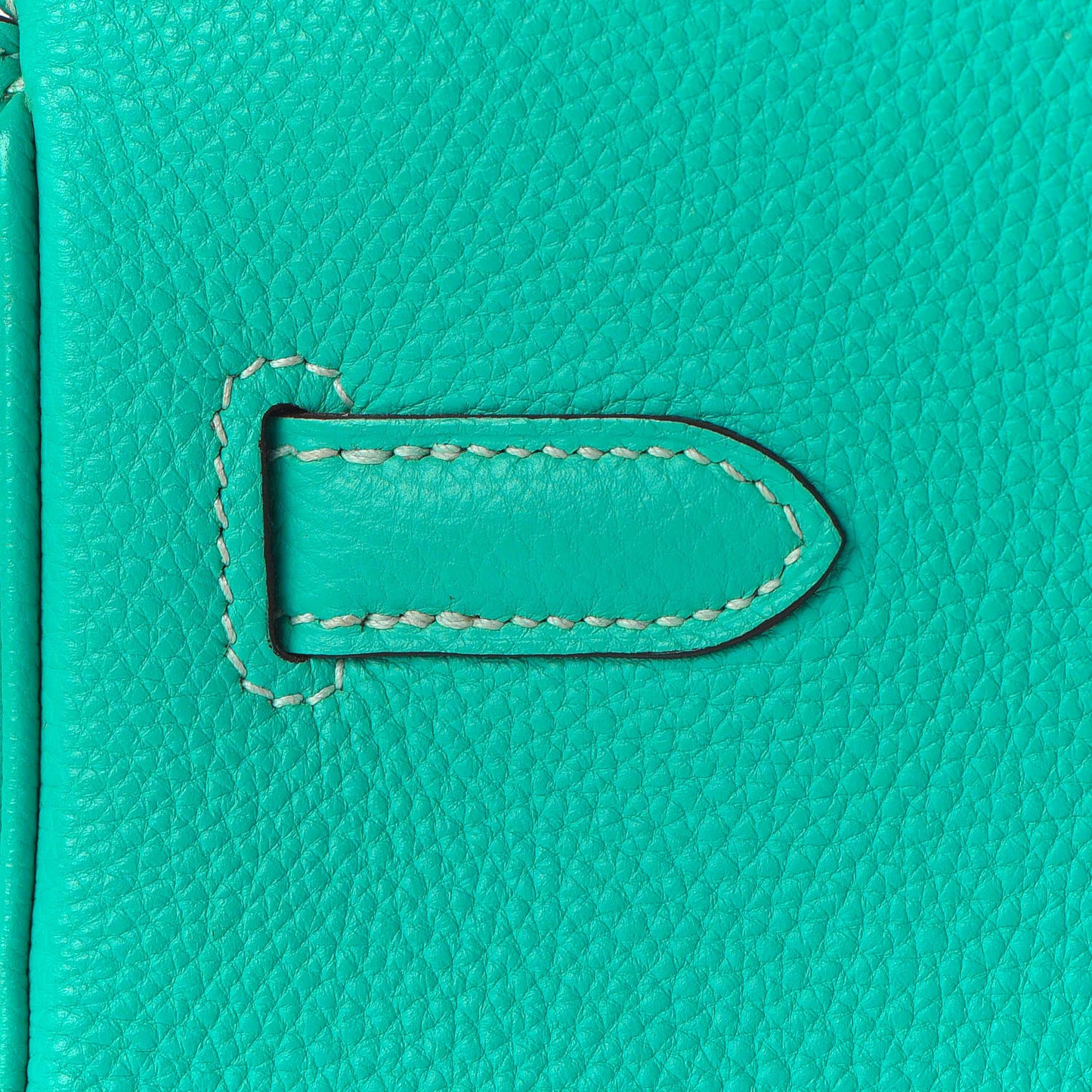 Togo Birkin 35 Bleu Paon