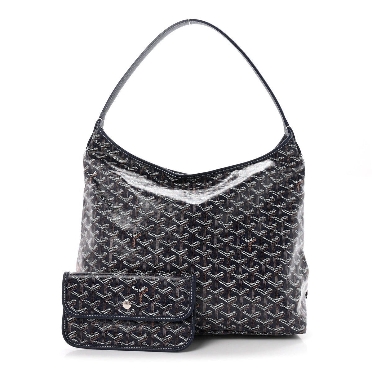 Goyard Goyardine Boheme Hobo Navy Blue 3 of 11