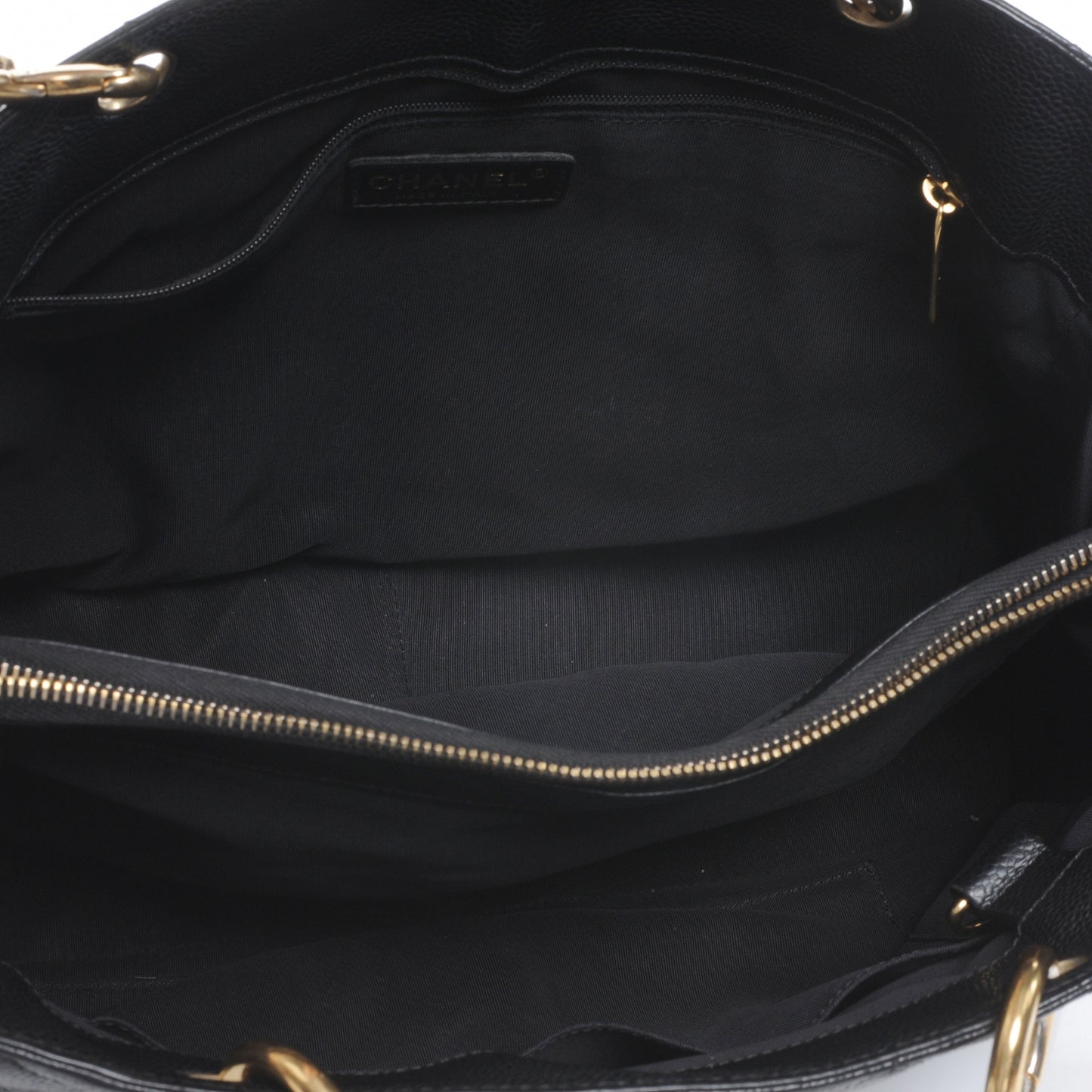 Caviar Grand Shopping Tote GST Black