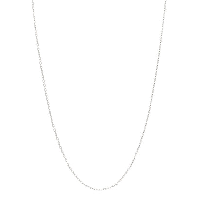Cartier 18K White Gold Chain Necklace 1 of 5