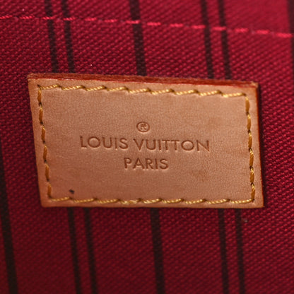 Louis Vuitton Monogram Neverfull MM GM Pochette Fuchsia 6 of 8
