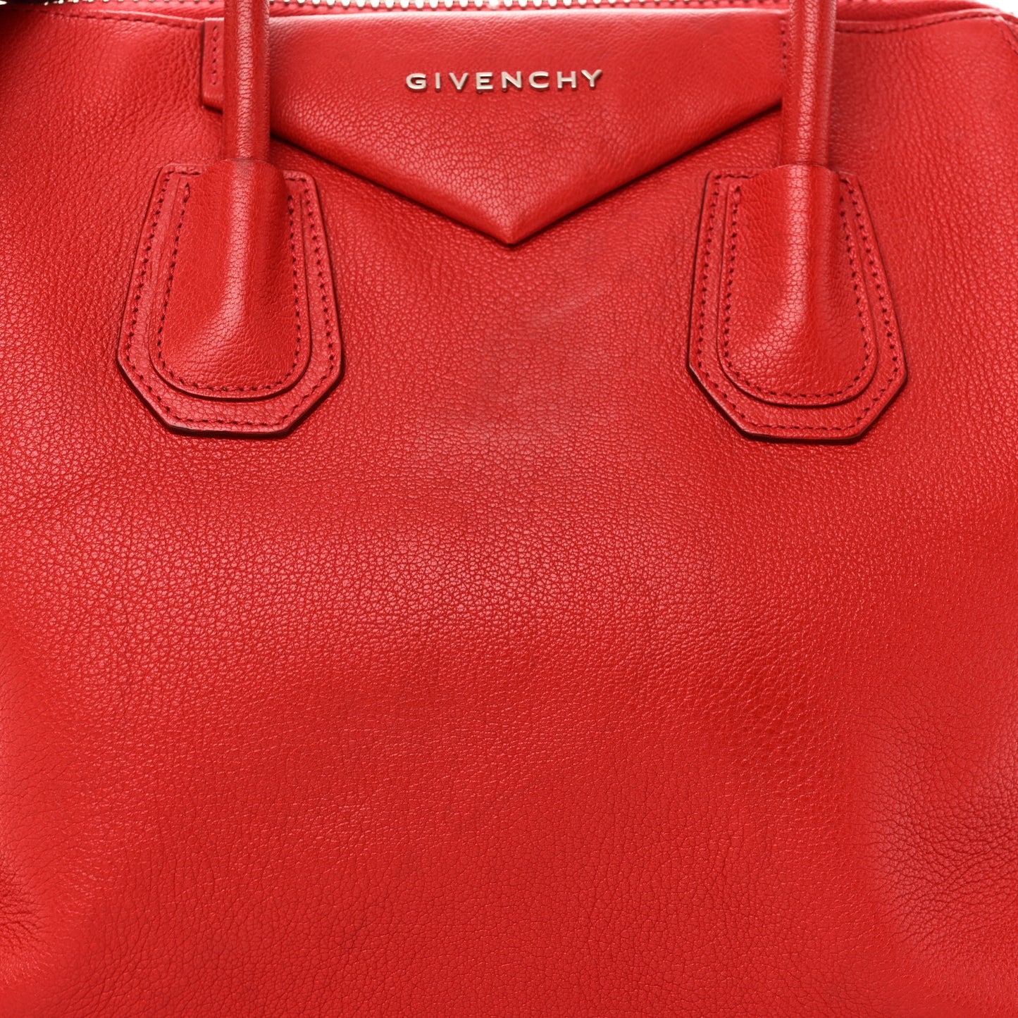 Sugar Goatskin Medium Antigona Red