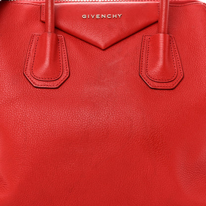 Givenchy Sugar Goatskin Medium Antigona Red 7 of 9