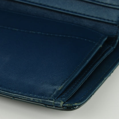 Chanel Patent Quilted Yen Wallet Dark Blue 7 of 11