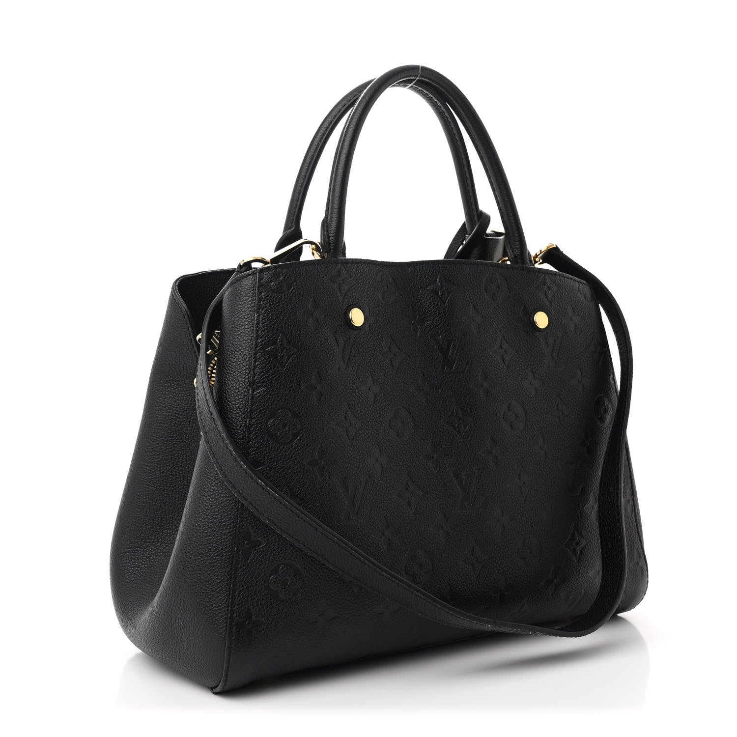 Louis Vuitton Empreinte Montaigne MM Black 3 of 11