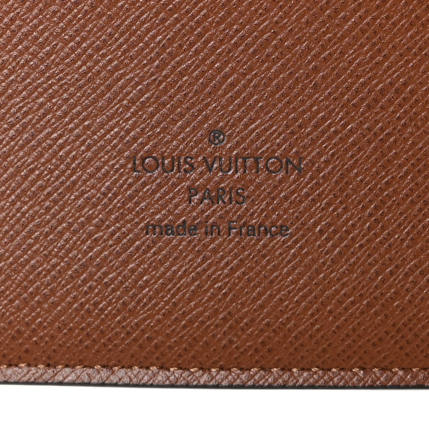 Monogram Large Ring Agenda Cover