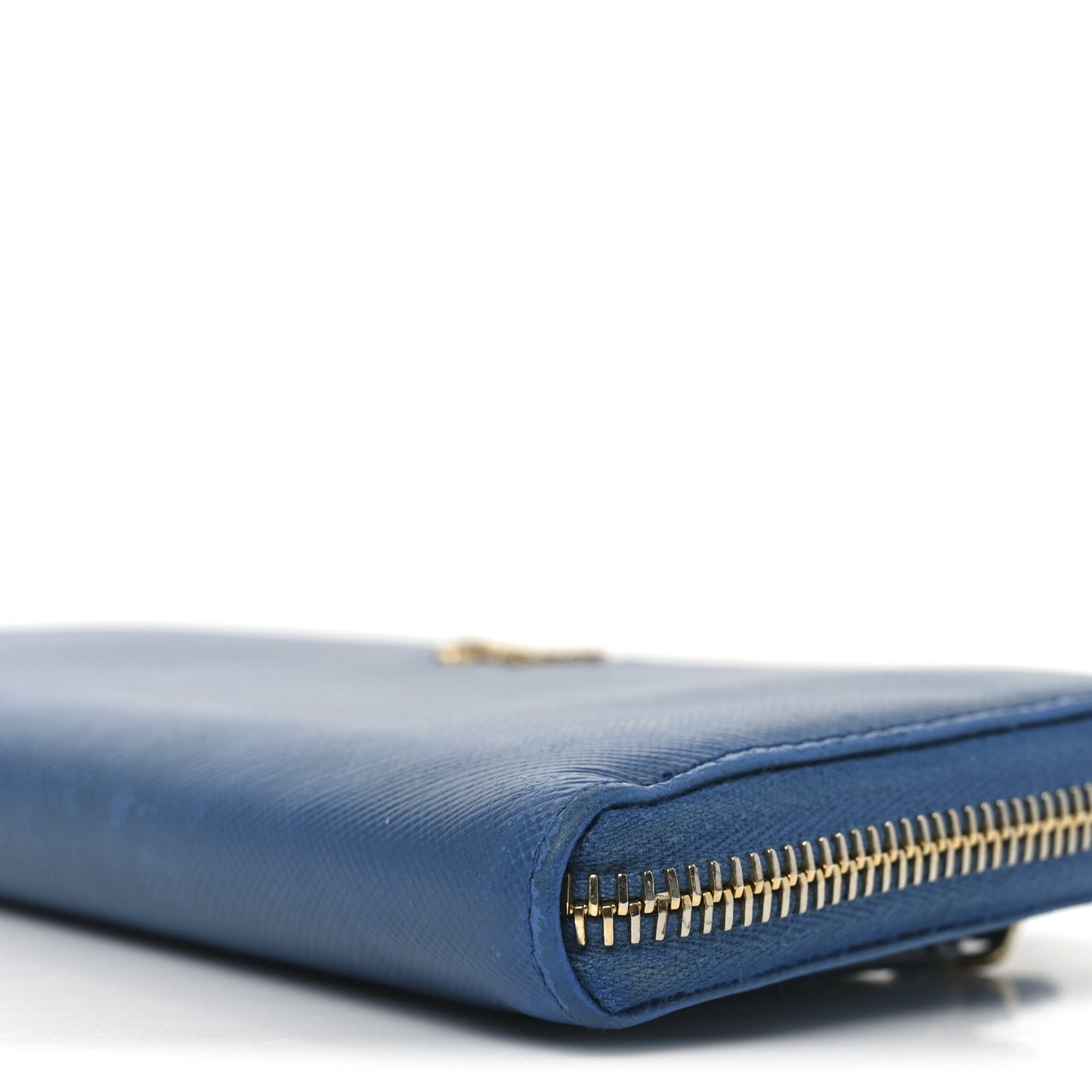 Vitello Move Half Zip Wallet Cobalto