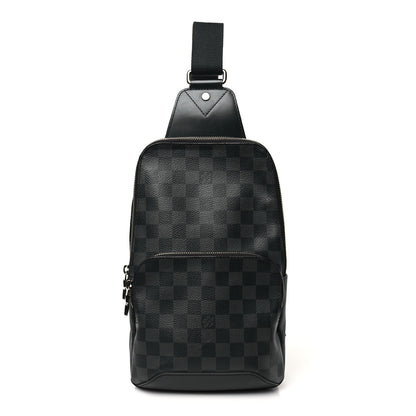 Louis Vuitton Damier Graphite Avenue Sling Backpack 1 of 9