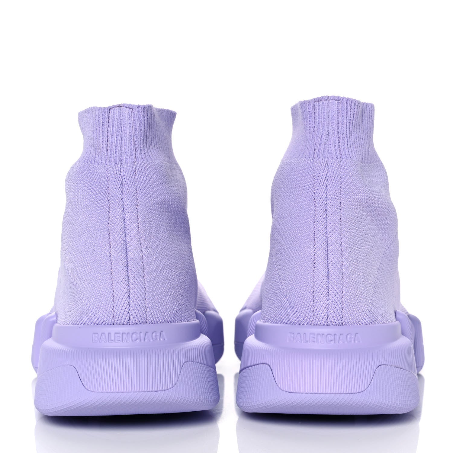 Balenciaga Technical 3D Recycled Knit Womens Speed 2.0 Sneakers 41 Monocolor Lilla 5 of 7