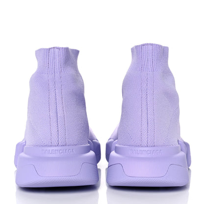 Balenciaga Technical 3D Recycled Knit Womens Speed 2.0 Sneakers 41 Monocolor Lilla 5 of 7