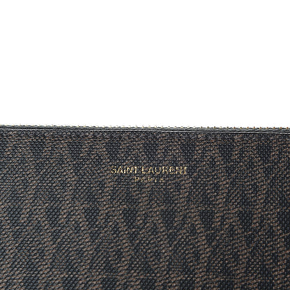 Saint Laurent Toile Classic Monogram iPad Holder 7 of 8