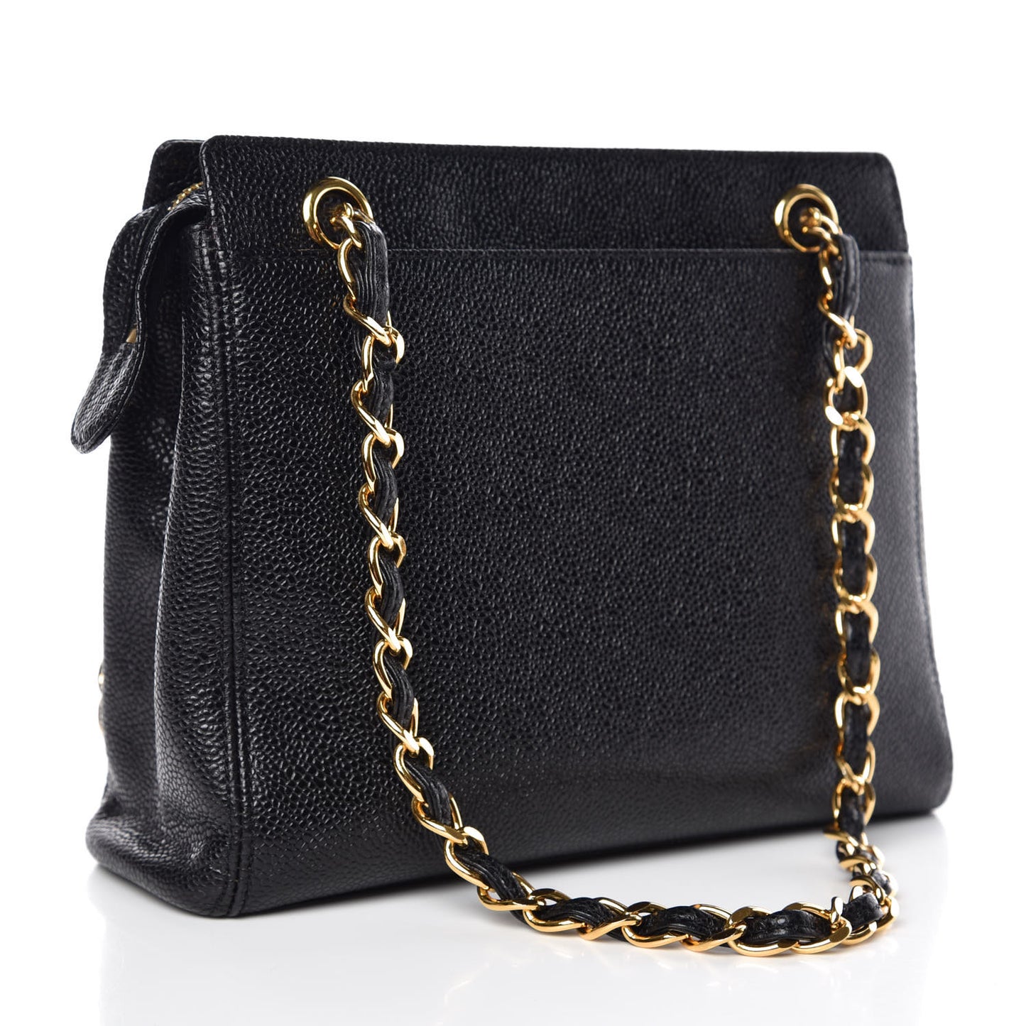 Caviar Shoulder Bag Black