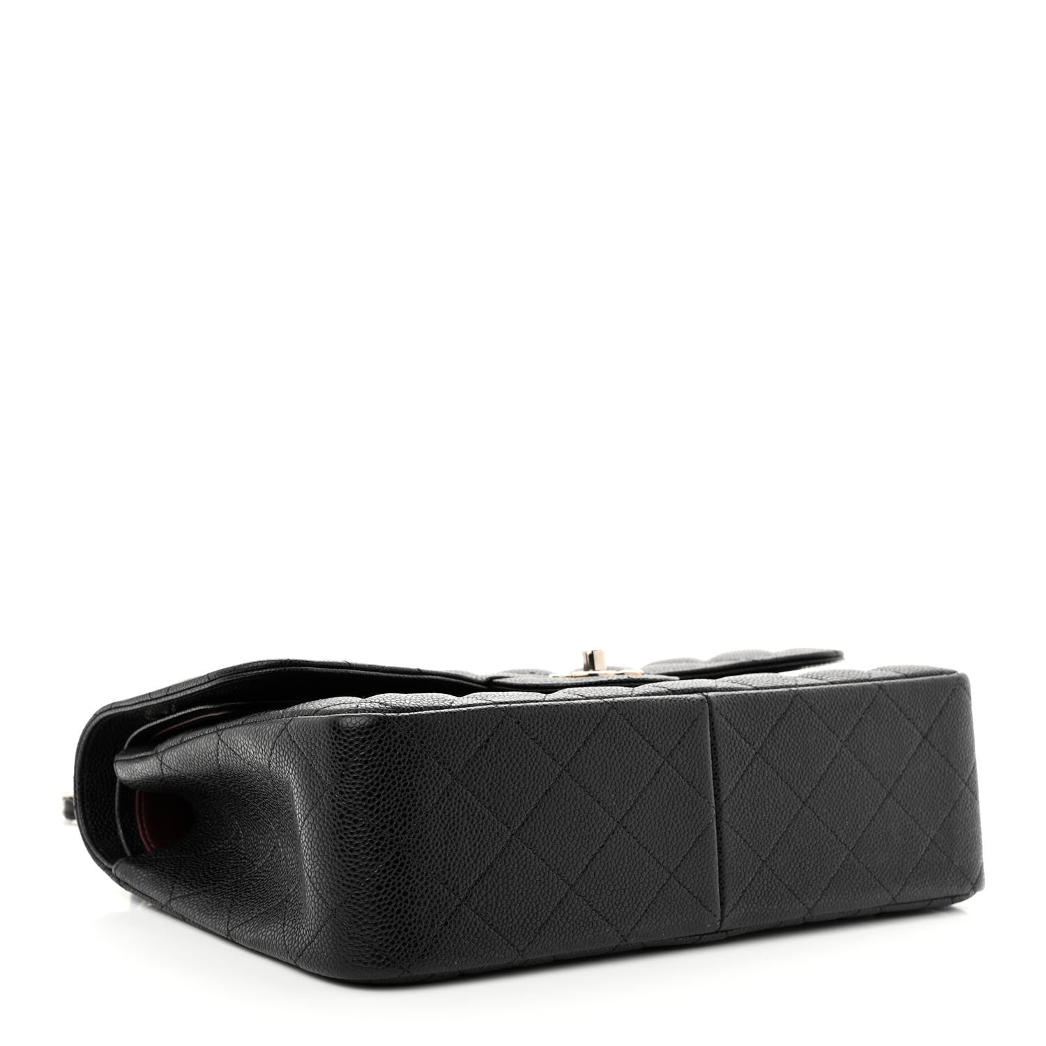 Chanel Caviar Quilted Jumbo Double Flap Black 4 of 11