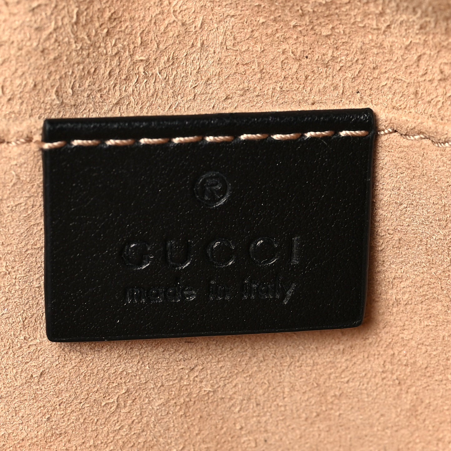 Calfskin Matelasse Small GG Marmont Chain Shoulder Bag Black