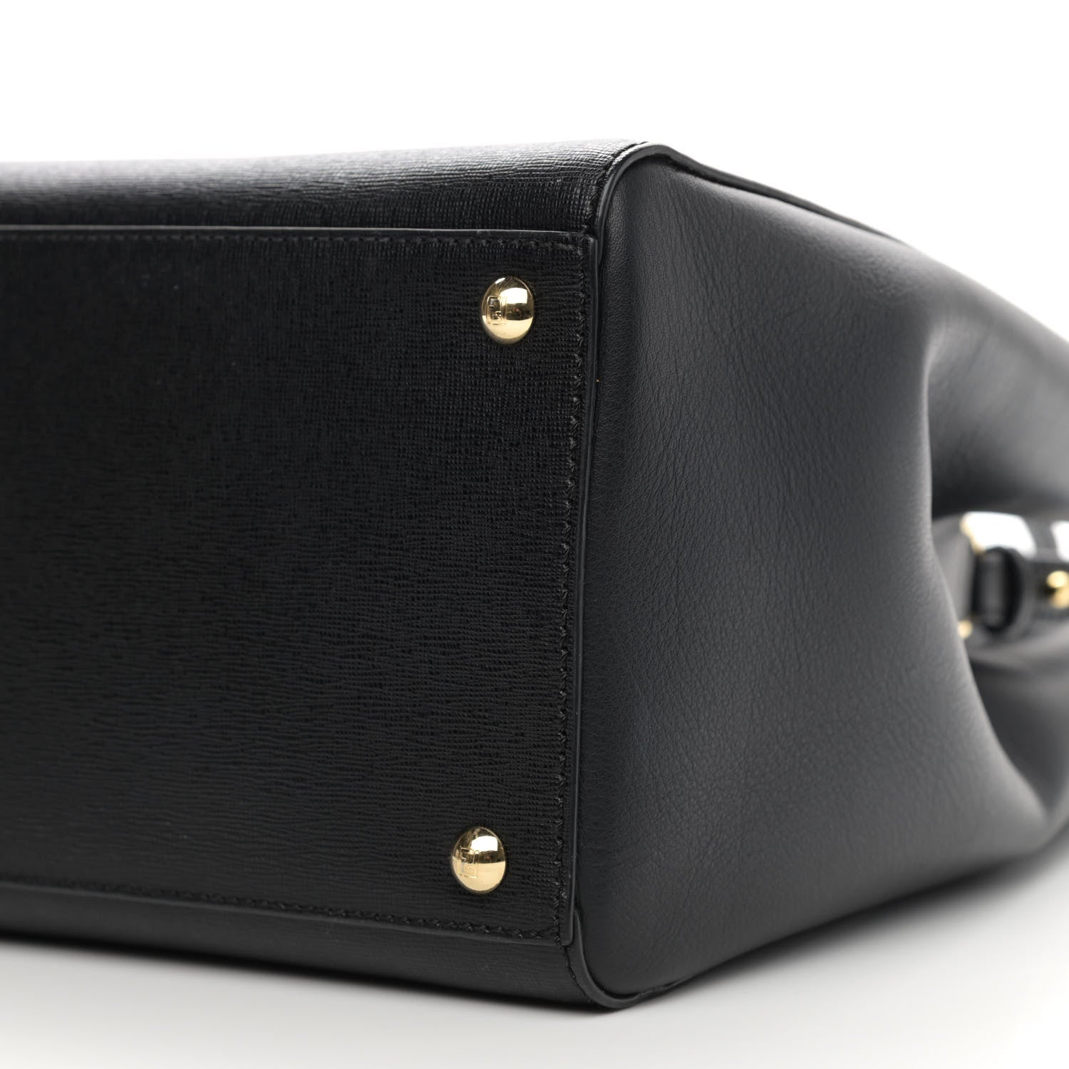 Fendi Vitello Elite Regular 2Jours Tote Black 9 of 9
