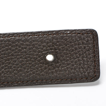 Hermes Box Togo 32mm H Belt 80 Black Chocolate 11 of 21
