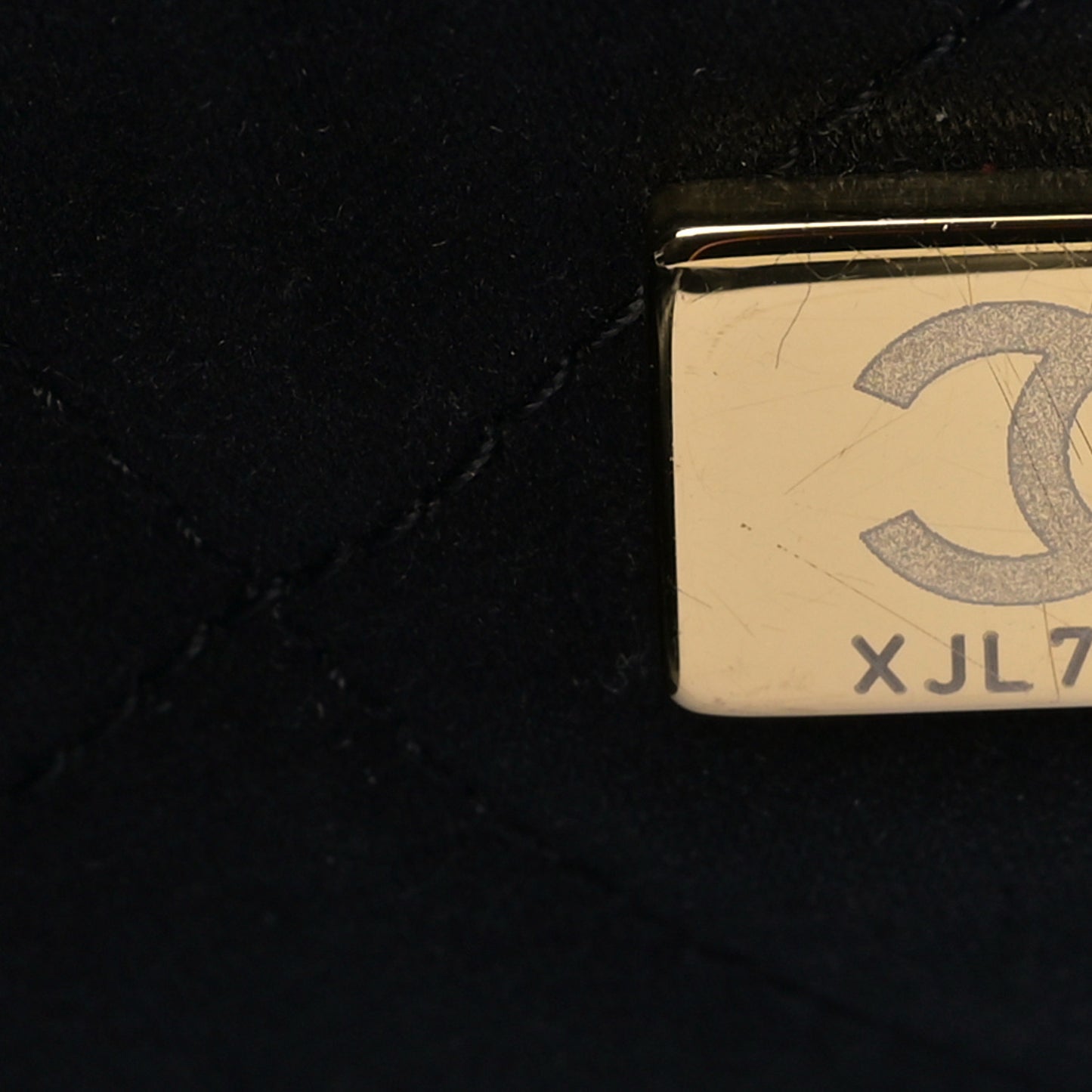 Shiny Calfskin Quilted Small Chanel 22 Black