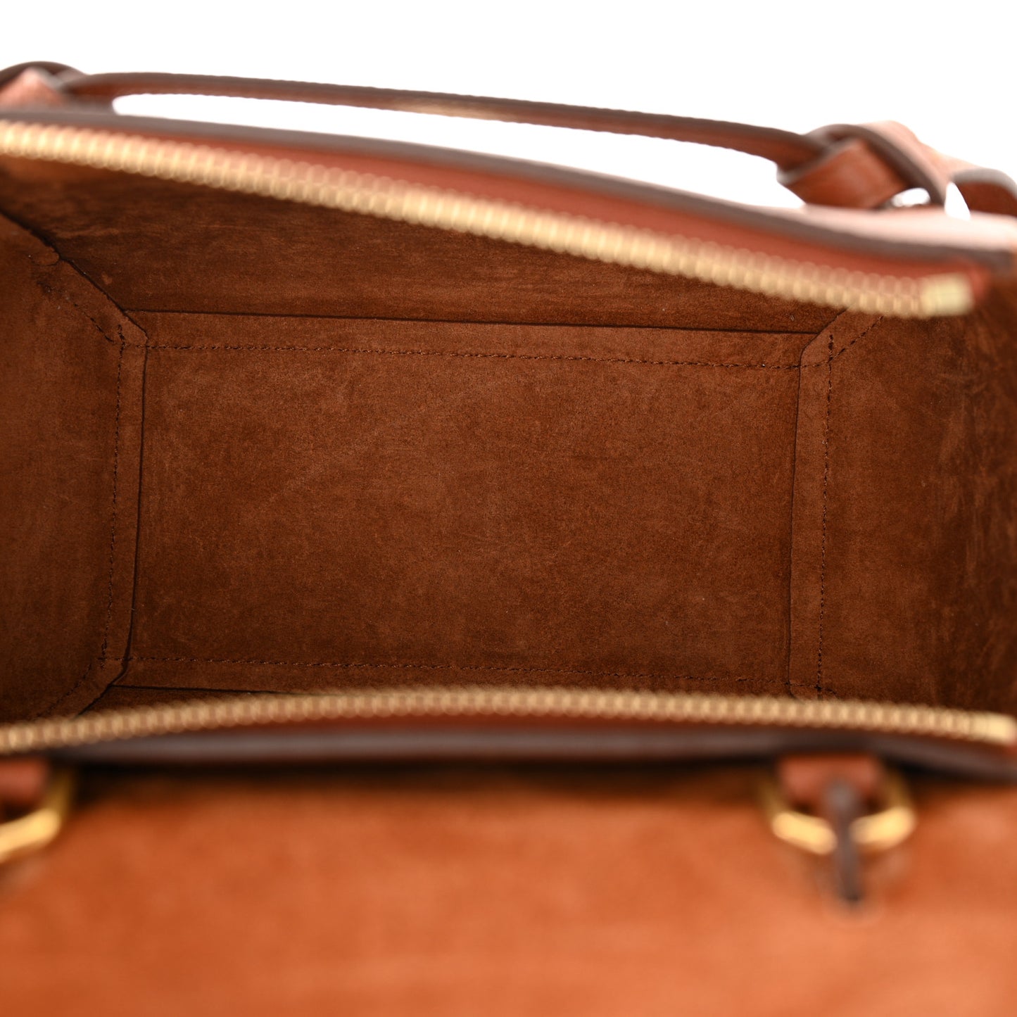 Grained Calfskin Nano Belt Bag Caramel