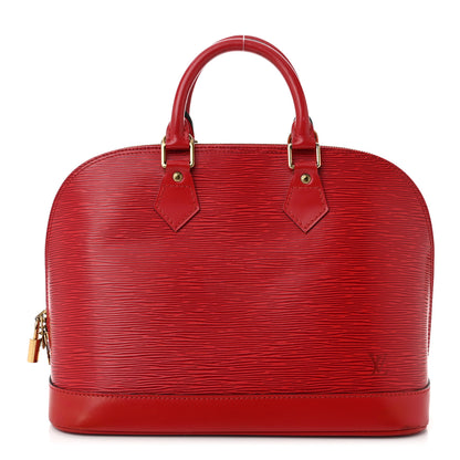 Louis Vuitton Epi Alma PM Coquelicot 1 of 10