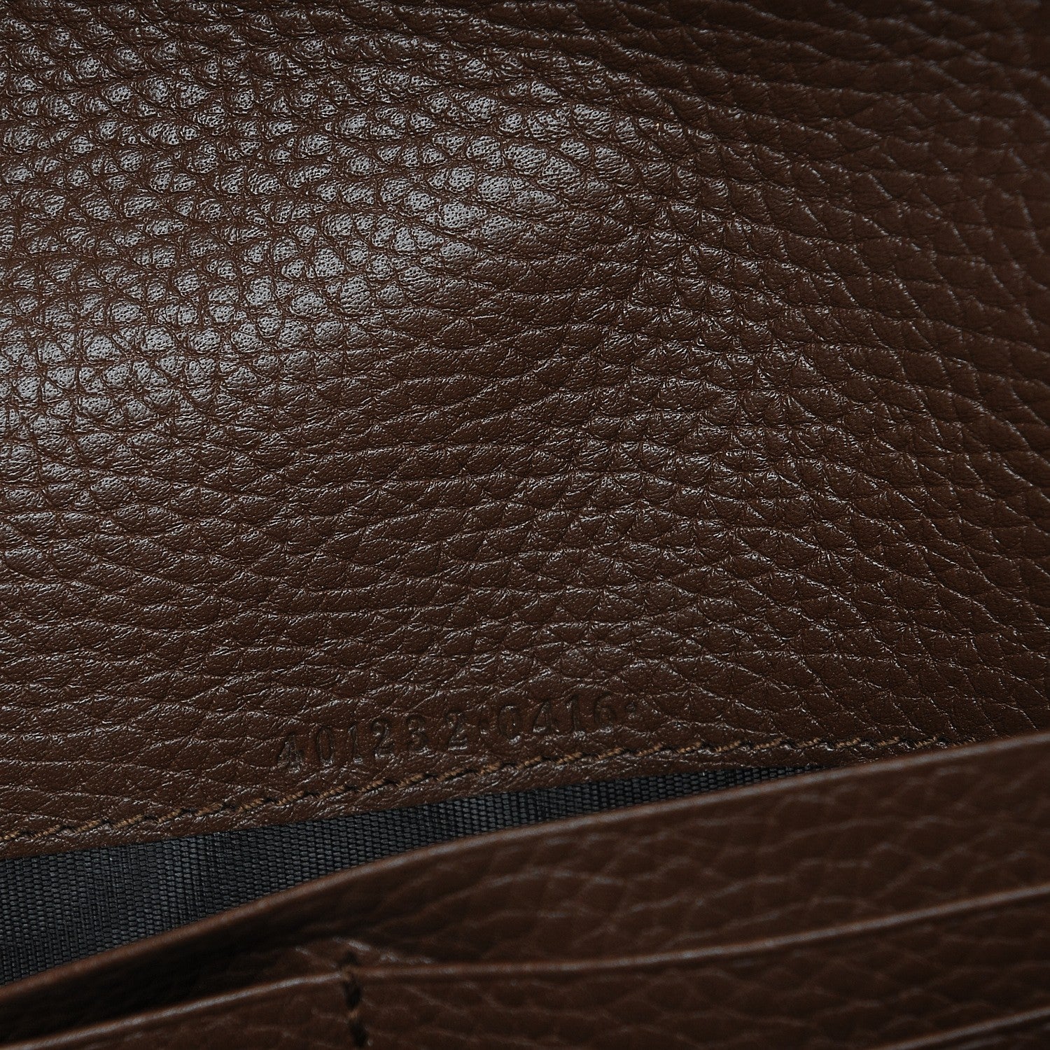 Gucci Cellarius Calfskin GG Marmont Chain Wallet Nut Brown 6 of 8