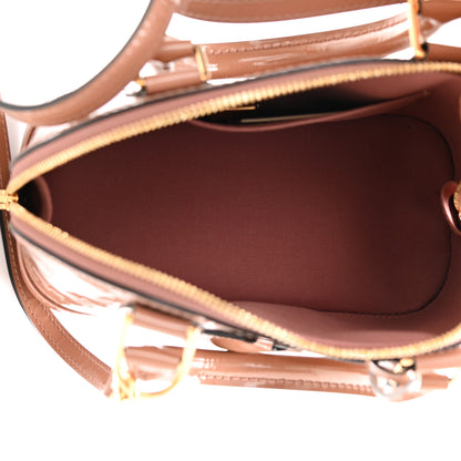 Louis Vuitton Vernis Alma BB Rose Velours 4 of 9