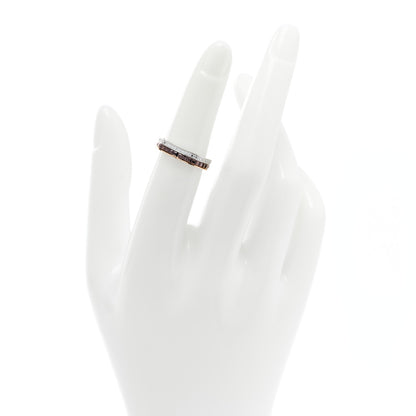 Boucheron 18K Pink White Gold PVD Diamond Quatre Classique Wedding Band Ring 49 5 2 of 6