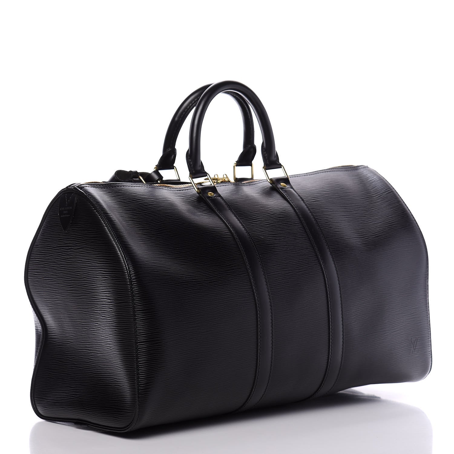 Louis Vuitton Epi Keepall 45 Black 2 of 10
