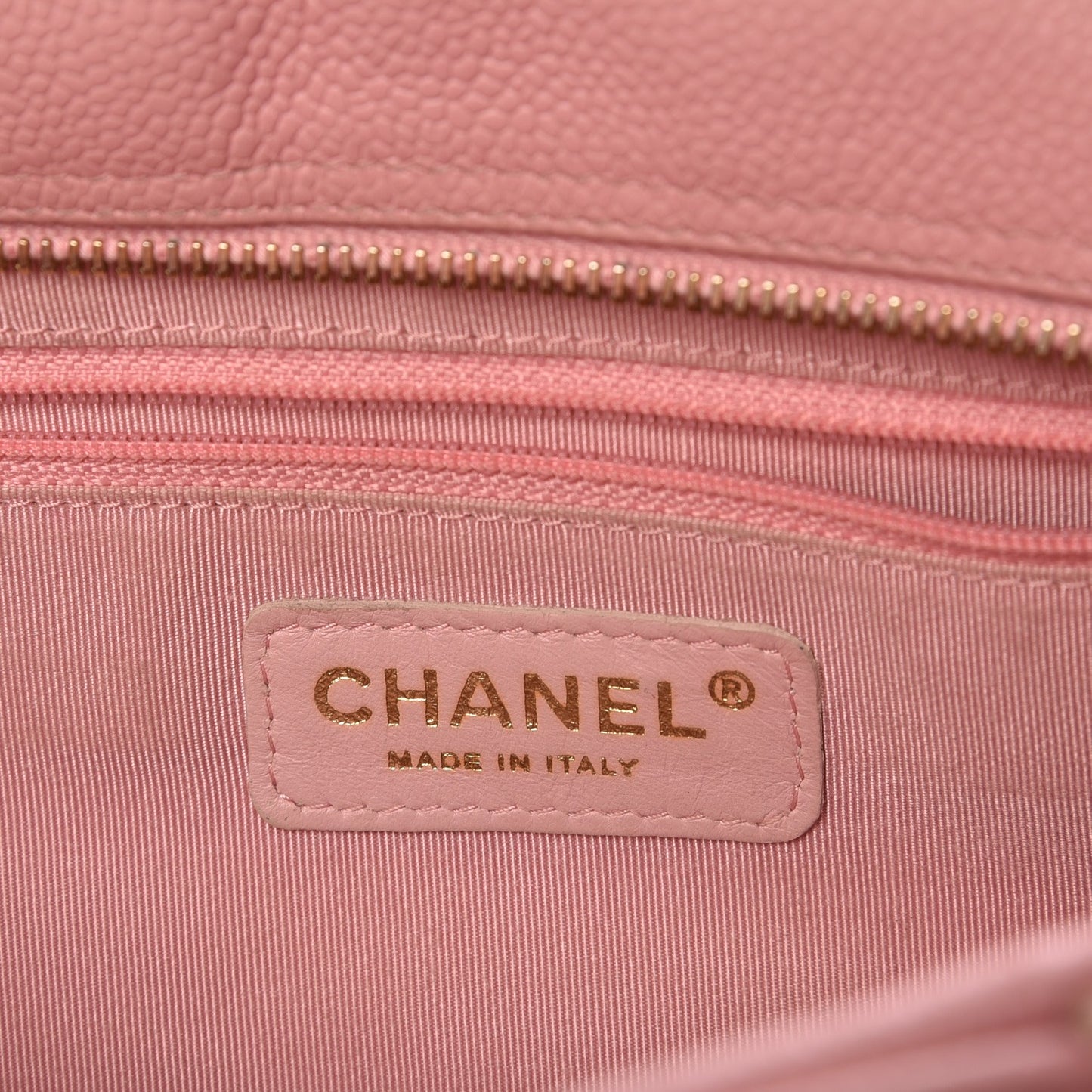 Caviar Quilted Small Bowler Pink