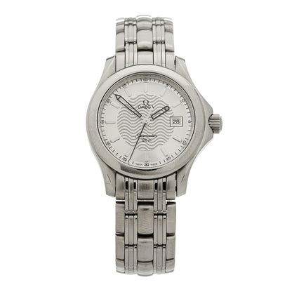 Omega Stainless Steel 28mm Seamaster 120M Quartz Watch Silver 2571.31.00 1 of 4