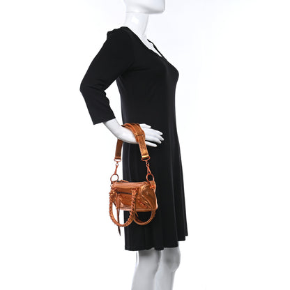 Balenciaga Metallic Agneau Classic Hardware Mini Twiggy Orange 2 of 12