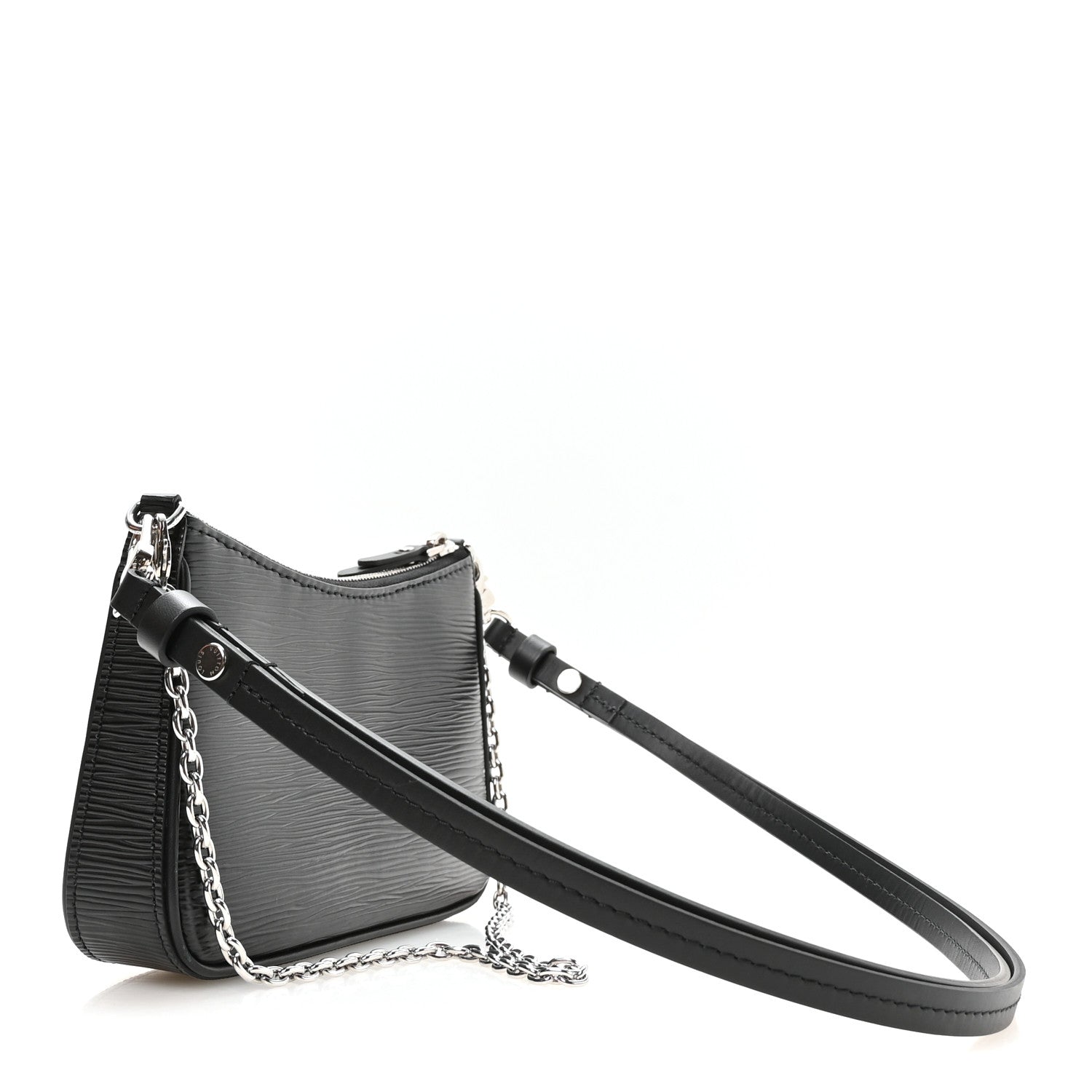 Louis Vuitton Epi Easy Pouch On Strap Black 2 of 10