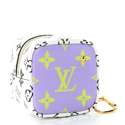 Louis Vuitton Monogram Giant Cube Coin Purse Pink 3 of 9