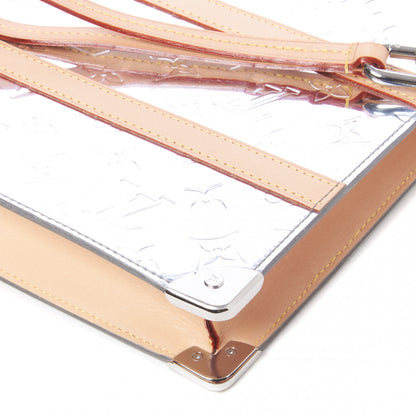 Louis Vuitton Monogram Mirror Trunk Pouch Silver 4 of 9