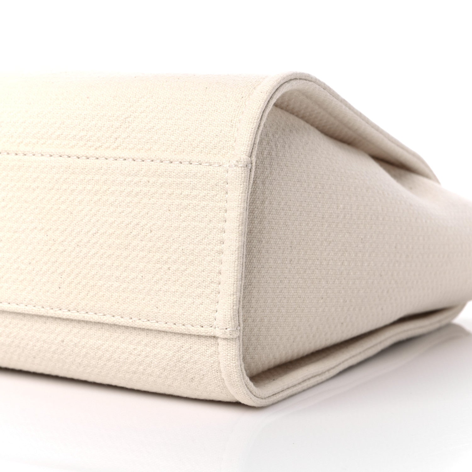 Chanel Mixed Fibers Small Deauville Tote White 10 of 10