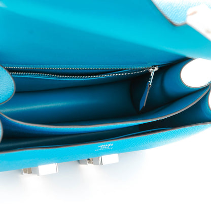 Hermes Epsom Constance 24 Bleu Izmir 5 of 11