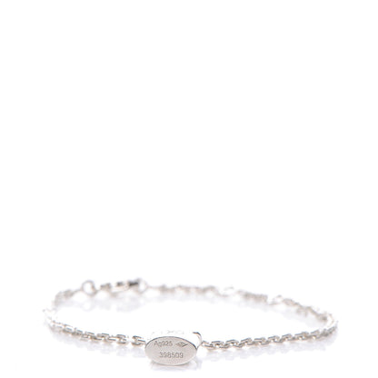 Louis Vuitton Sterling Silver Lockit Bracelet 1 of 8