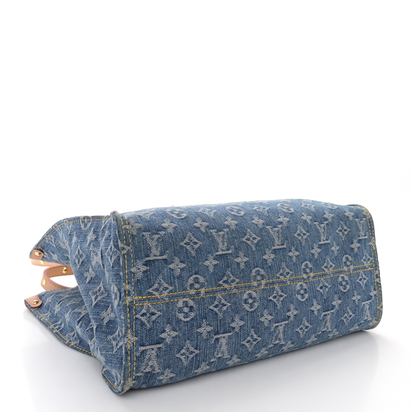 Monogram Denim Onthego MM Blue