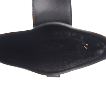 Gucci Suede Calfskin Crossbody Bag Black 4 of 9