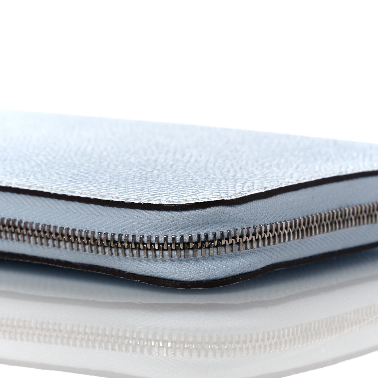 Hermes Epsom Silk'In Wallet Bleu Brume 11 of 12