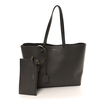 Saint Laurent Calfskin Large Shopping Tote Earth 3 of 11