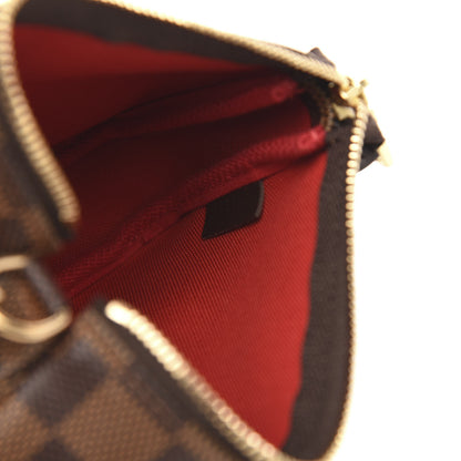 Louis Vuitton Damier Ebene Mini Pochette Accessories 6 of 10