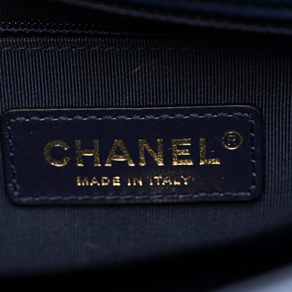 Chanel Caviar Quilted City Walk Flap Navy Blue 6 of 11