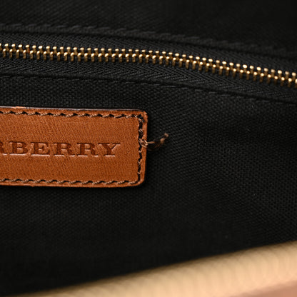 Burberry House Check Medium Alchester Bowling Bag Tan 15 of 20
