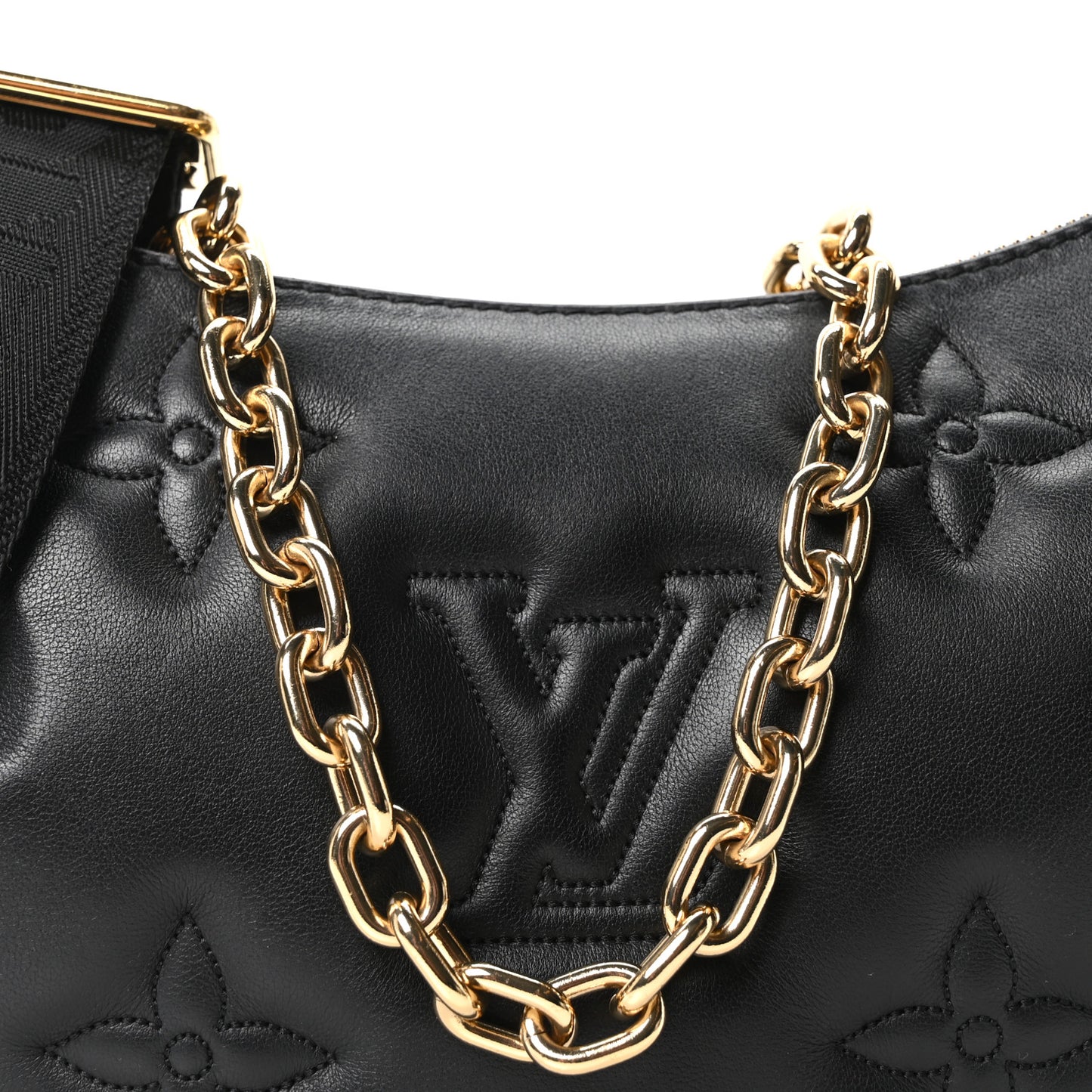 Calfskin Bubblegram Over The Moon Black