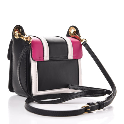 Lanvin Calfskin Mini Jiji Crossbody Bag Black Mulitoclor 3 of 6
